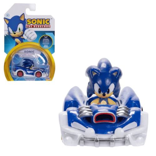 Sonic Speed Star Kart: Veicoli in Metallo pressofuso di Sonic, Shadow e Silver - immagine 4