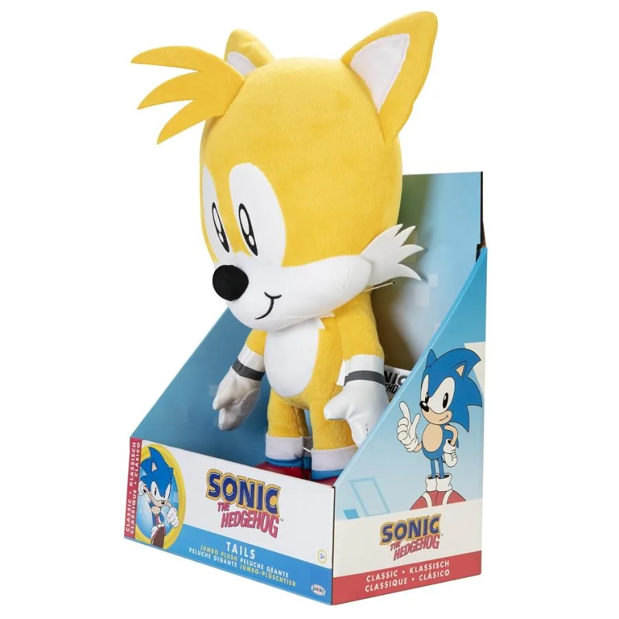 Tails Peluche Jumbo 40 cm – Ufficiale Sonic the Hedgehog - immagine 3
