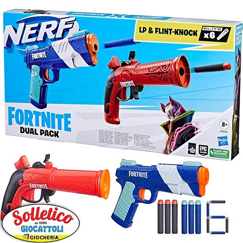 Nerf Fortnite Dual Pack – Lp & Flint-Knock