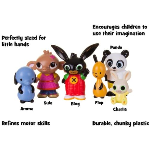 Bing Set 10 Personaggi Collezione Completa Ufficiale | 28 x 11 x 22 cm - immagine 8