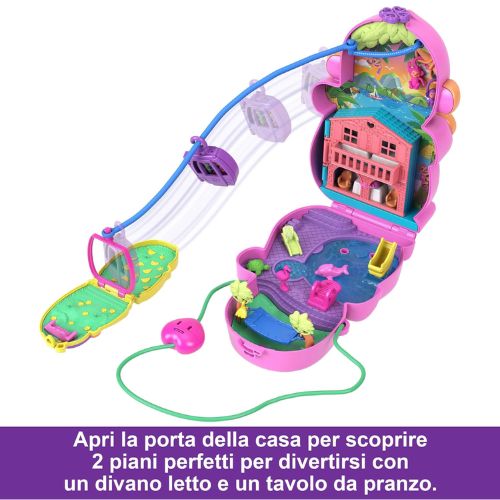 Polly Pocket Borsetta Assortita: Cavalluccio Marino o Mamma Scimmia – Scopri il Playset 2-in-1 - immagine 7