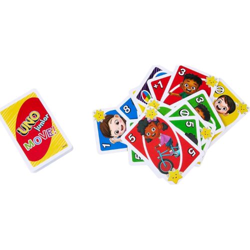 UNO Junior Move! Gioco di Carte per Famiglie Scatenate - immagine 7