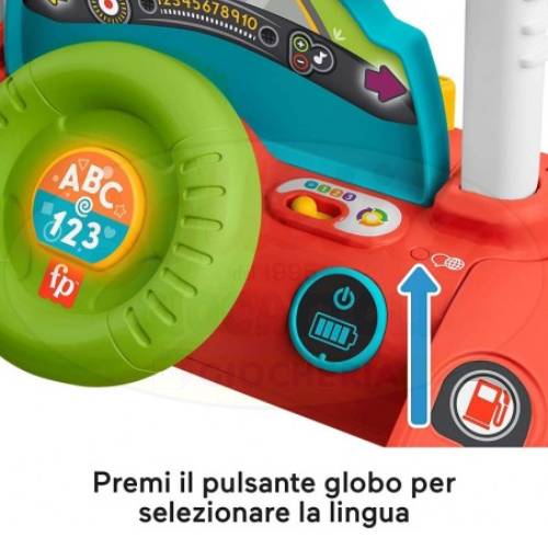 Fisher-Price Primi Passi al Volante | Giocattolo Educativo per Neonati - immagine 6
