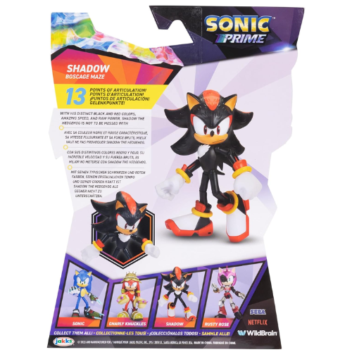 Sonic Prime Shadow nel Boscage Maze – Scopri il tuo Giocattolo da Solletico Giocattoli - immagine 3