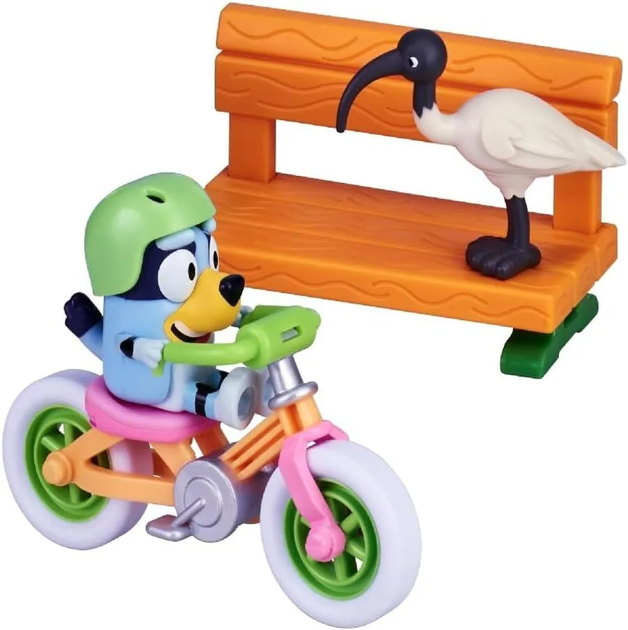 Bluey playset assortiti: Bluey’s bike e Bingo’s Ice Cream Vehicle – Giochi preziosi | 22cm x 7cm x 16,5cm - immagine 3