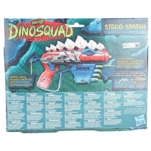 Nerf DinoSquad Stego-Smash: Avventure Giurassiche in Gioco! - immagine 4
