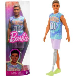 Ken Fashionistas: Bambola con Protesi alla Gamba e Look Trendy
