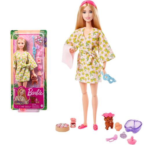 Barbie Giornata alla Spa: Relax e Divertimento con Cucciolo e Accessori