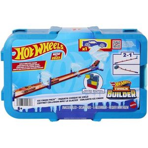 Hot Wheels – Track Builder: Ice Crash Pack