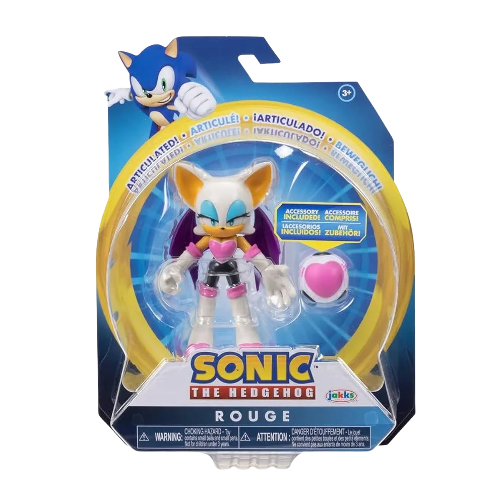 Sonic The Hedgehog Action Figure 10cm – Assortito | 16cm x 8cm x 21cm - immagine 5