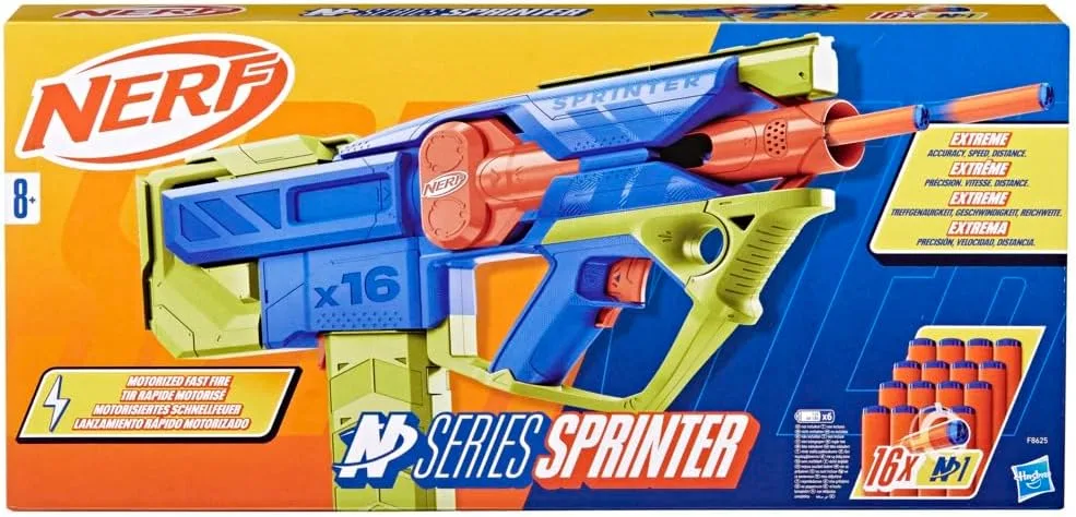Nerf N series SPRINTER – Hasbro | 56cm x 7cm x 26cm - immagine 2