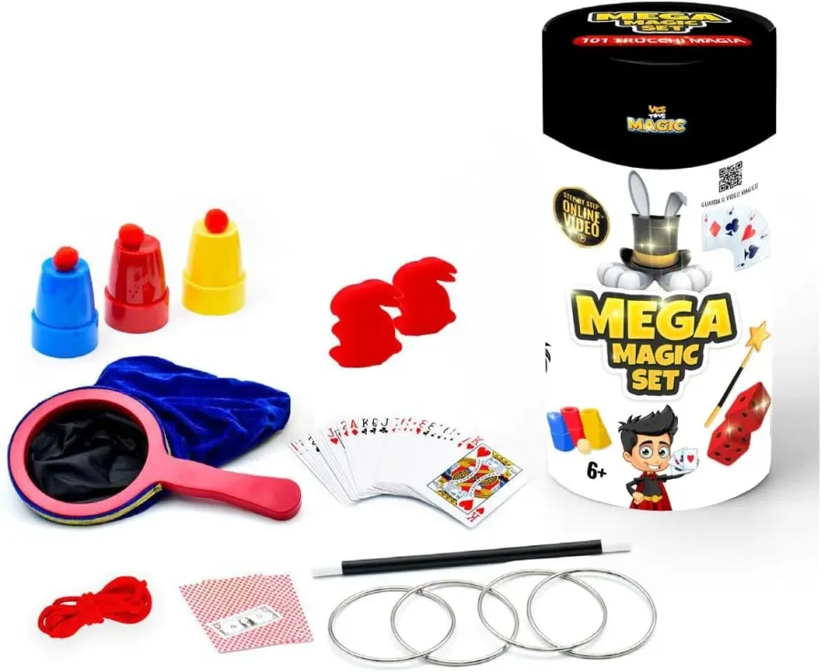 Mega Magic Set 101 Trucchi – YES52491 – YesToys | 16 cm x 16 cm x 33 cm - immagine 2