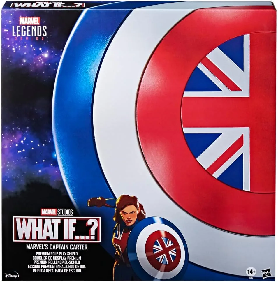 Scudo Captain Carter 1:1 – Hasbro Marvel Legends | Diametro 66 cm - immagine 2