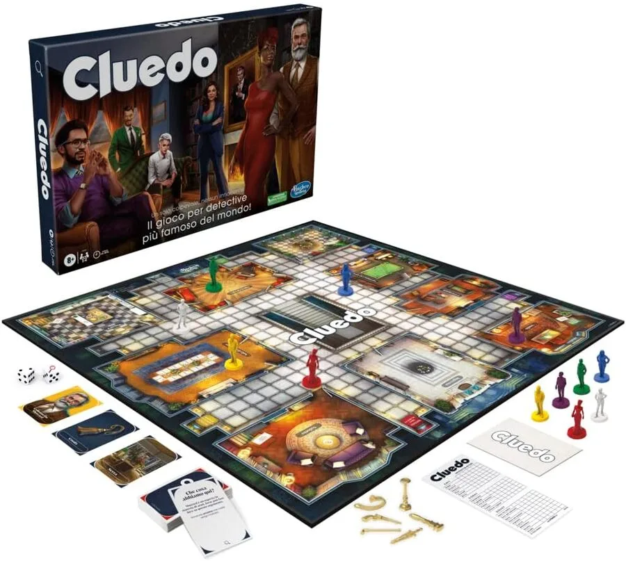 Cluedo 2024 – gioco da tavola rivisitato – Hasbro Gaming | 40cm x 4cm x 27cm - immagine 3