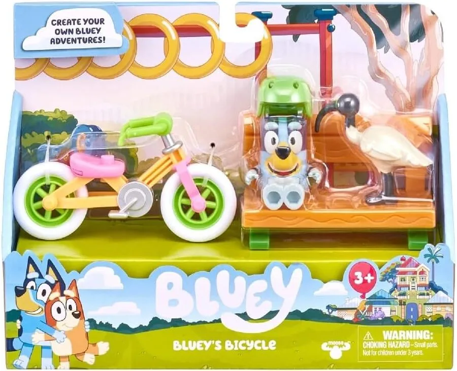Bluey playset assortiti: Bluey’s bike e Bingo’s Ice Cream Vehicle – Giochi preziosi | 22cm x 7cm x 16,5cm - immagine 7