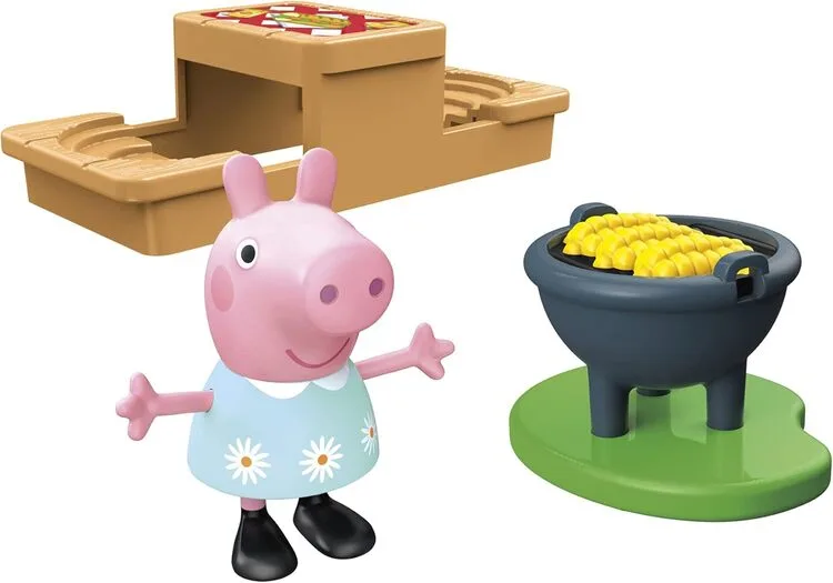 Peppa Pig Il Picnic di Peppa – Playset – Hasbro | 31,5cm x 6,5cm x 24cm - immagine 3