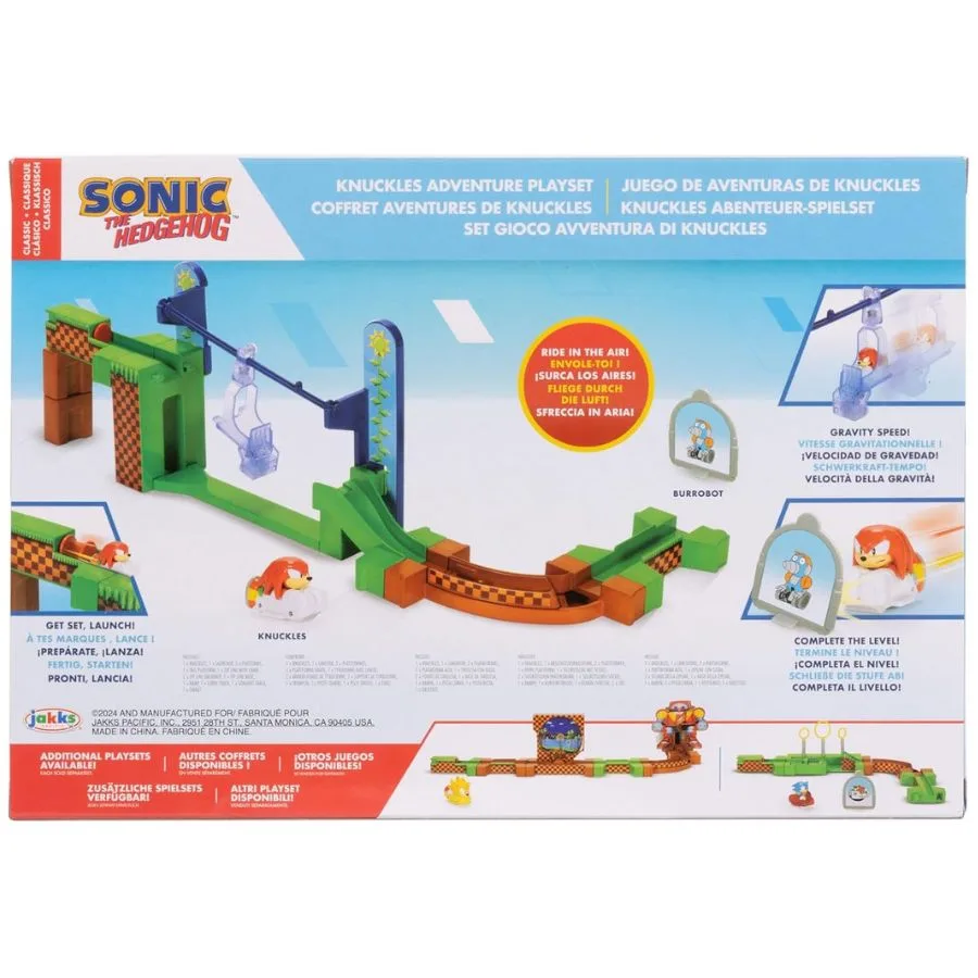 Sonic Adventure Playset – Assortiti – Jakks Pacific | 25,5cm x 8cm x 17,5cm - immagine 4