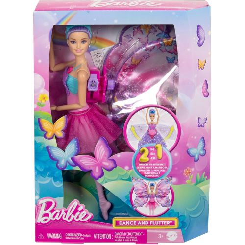 Barbie Ali Scintillanti: Trasformazione 2 in 1 da Ballerina a Farfalla! - immagine 4