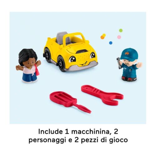 Fisher-Price Little People Autolavaggio: Playset Interattivo con Luci, Suoni e Smart Stages - immagine 6