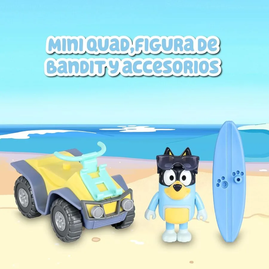 Bluey Quad da Spiaggia – Giochi preziosi | 22cm x 8cm x 16,5cm - immagine 4