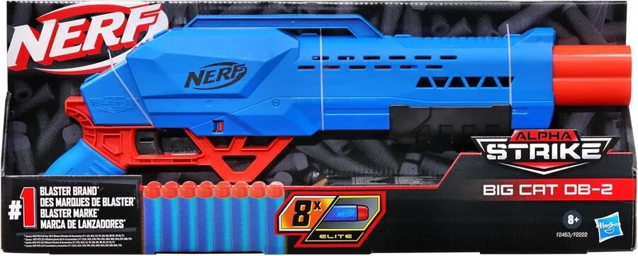 Nerf Alpha Strike Big Cat DB-2 – Hasbro | 51cm x 5cm x 20cm