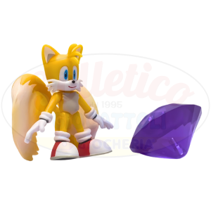 Tails Sonic The Hedgehog Action Figure – Giocattolo con Gemma Viola