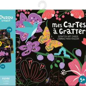 Scratch art – fiori