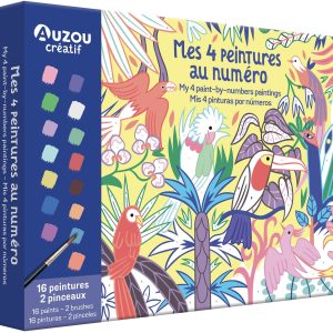 Kit per dipingere con i numeri natura