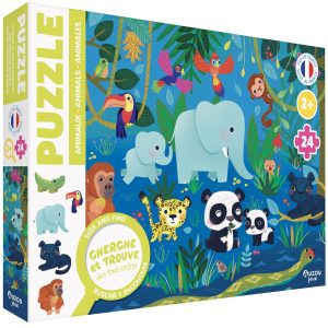 Puzzle cerca e trova 24pz – Animali