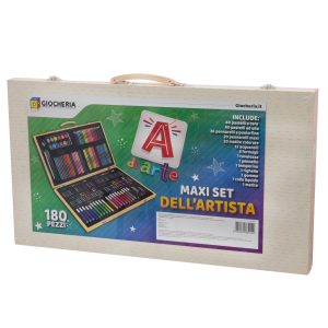 Maxi Set dell’Artista in Legno 180pz.
