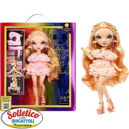 Rainbow High – Victoria Whitman: Stile, Creatività e Divertimento senza Limiti!