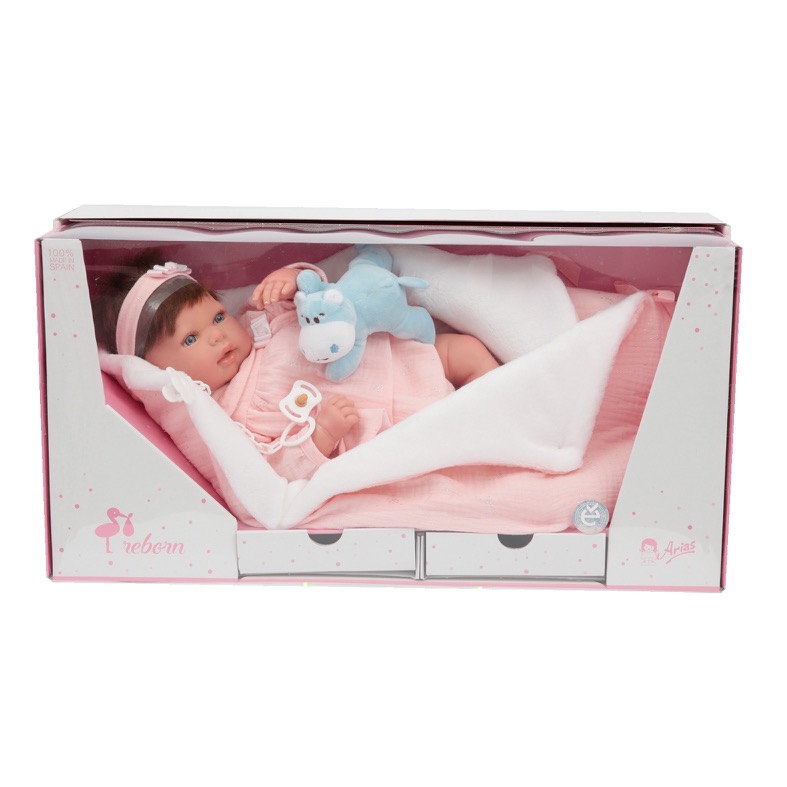 Arias Reborn 45 cm Castana Valentina
