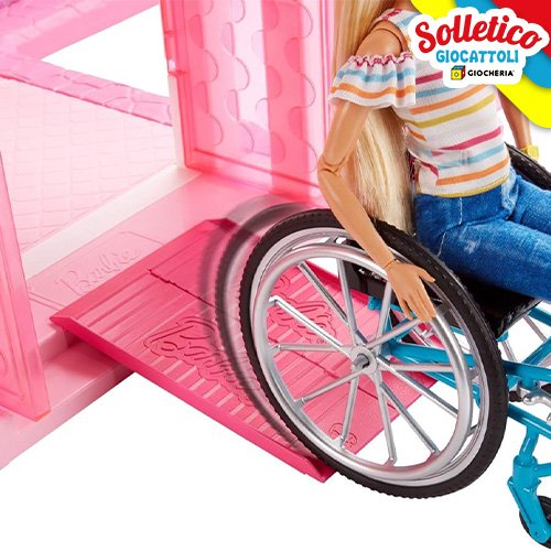 Barbie Fashionistas: Sedia a Rotelle – Mattel (132) - immagine 4