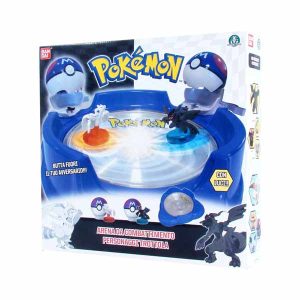 Bandai Giochi Preziosi – Pokémon Arena da Combattimento Personaggi Trottola