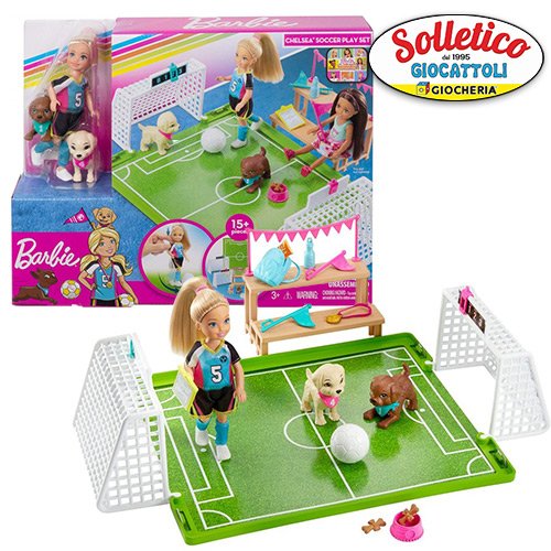 Barbie Dreamhouse Adventures – Chelsea Playset Football: Mattel - immagine 2