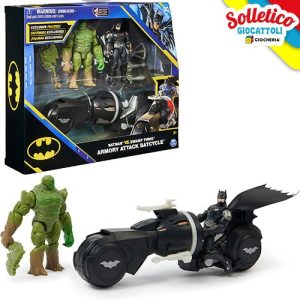 Batman Vs Swamp Thing – Armory Attack Batcycle: Spin Master