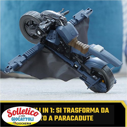 Batcycle 2 in 1 – Batman Adventures: Vola con Spin Master! (DC / 606795) - immagine 4