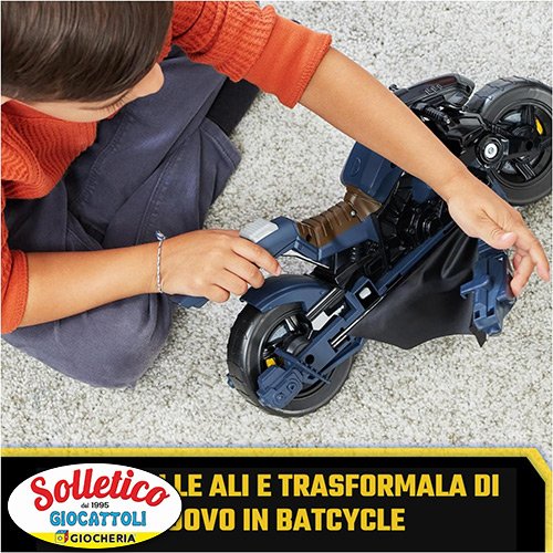 Batcycle 2 in 1 – Batman Adventures: Vola con Spin Master! (DC / 606795) - immagine 7