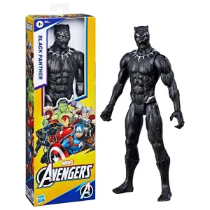 Black Panther Action Figure 30cm – Marvel Avengers – Hasbro | 10cm x 5cm x 30cm
