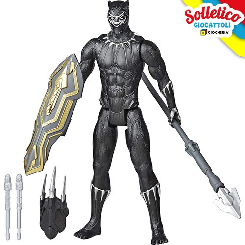 Black Panther Blast Gear – Titan Hero Series: Marvel Hasbro - immagine 4