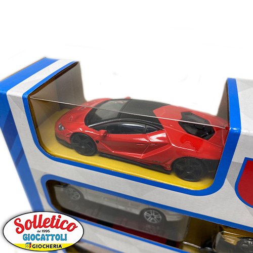 BBurago 7X Car Pack – Special Edition Lamborghini (1/43 – Pressofuso) - immagine 4