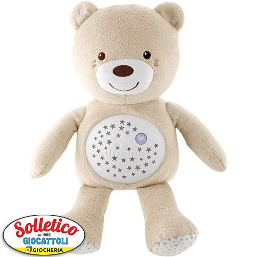 Baby Bear Pupazzo Proiettore Chicco: Dolce Sonno per il Tuo Bambino (0+ Mesi / 30 Minuti di Musica Classica / 43318) - immagine 4
