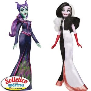 Disney Villains – Crudelia De Mon / Malefica: Hasbro (Assortito – 30 cm – Bambola)