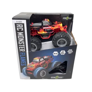 Veicolo Radiocomandato RC Monster Flames – Gear2Play | 20,5cm x 13,5cm x 23,5cm