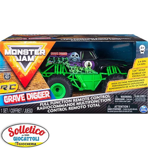 Monster Jam – Grave Digger: R/C – Il tuo mostro preferito a portata di mano! - immagine 5