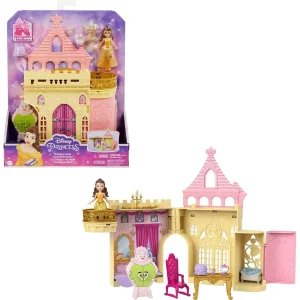 Disney Princess – Set Componibili Il Castello di Belle – Mattel | 7,5cm x 45cm x 30cm