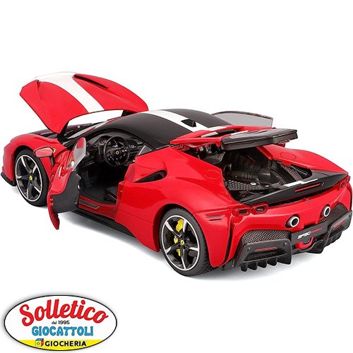 Ferrari SF90 Stradale – Signature Series: Bburago (*1/18 – Materiale Metallo Pressofuso) - immagine 4