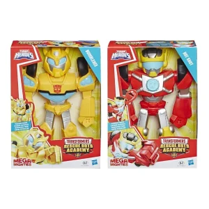 Figure Transformers Mega Mighties 27cm – Assortite – Transformers Rescue Bots Academy – Hasbro | 19cm x 7cm x 27cm