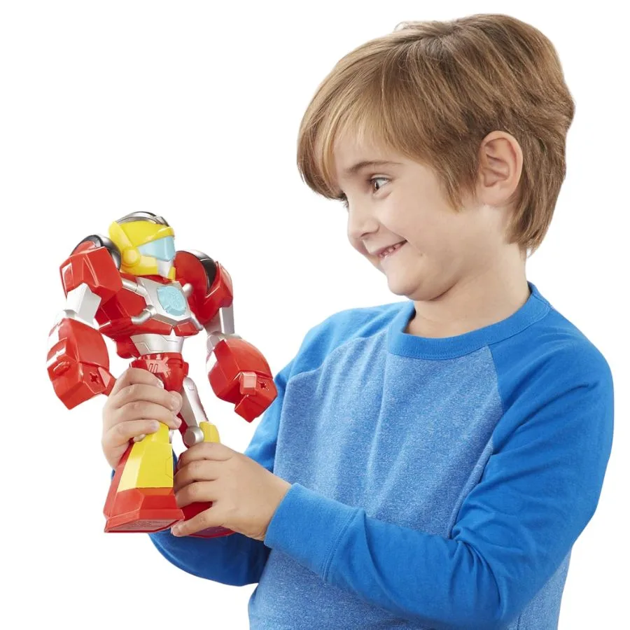 Figure Transformers Mega Mighties 27cm – Assortite – Transformers Rescue Bots Academy – Hasbro | 19cm x 7cm x 27cm - immagine 8