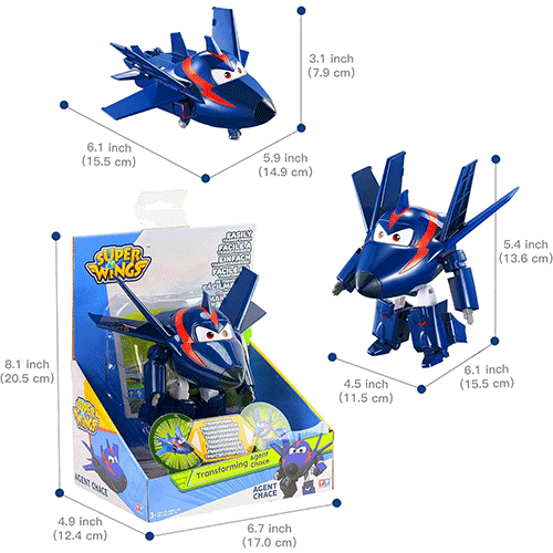 Super Wings: Veicolo Trasformabile (Assortito – 13 cm) - immagine 7